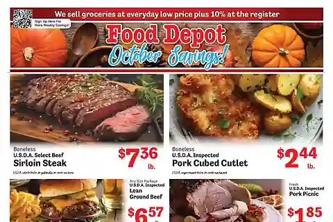 Food Depot Weekly Ad (Oct 19 - Oct 25, 2026) Preview