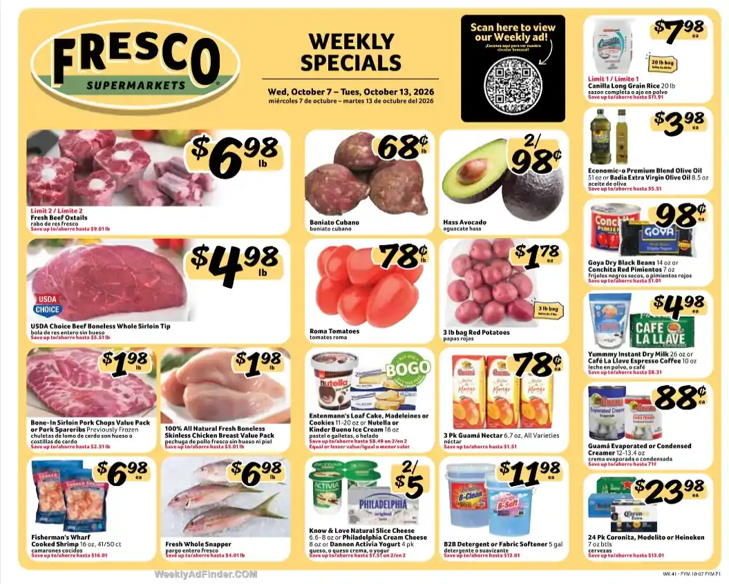 Fresco Y Mas Ad This Week - Page 1