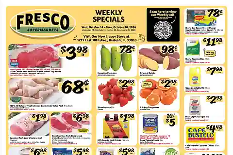 Fresco Y Mas Weekly Flyer (Oct 21 - Oct 27, 2026) Ad Preview