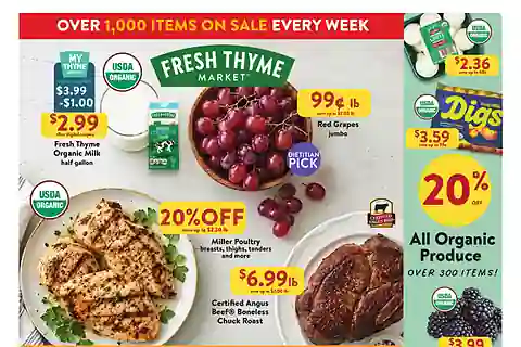 Fresh Thyme Weekly Ad (Oct 28 - Nov 3, 2026) Preview