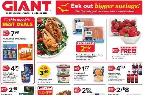 Giant Weekly Ad (Oct 30 - Nov 5, 2026) Preview