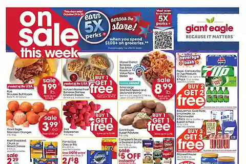 Giant Eagle Weekly Ad (Oct 29 - Nov 4, 2026) Preview