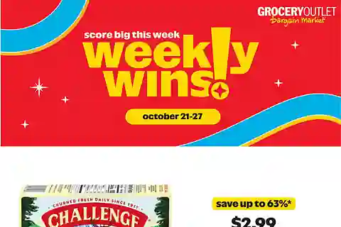 Grocery Outlet Weekly Ad (Oct 28 - Nov 3, 2026) Preview