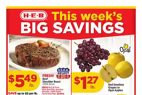 Heb Weekly Ad (Oct 28 - Nov 3, 2026) Preview