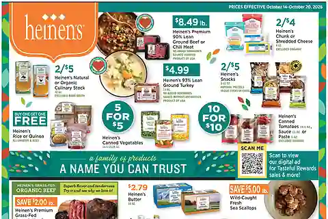 Heinen's Weekly Ad (Oct 21 - Oct 27, 2026) Preview