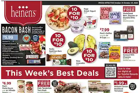 Heinen's Weekly Ad (Oct 28 - Nov 3, 2026) Preview