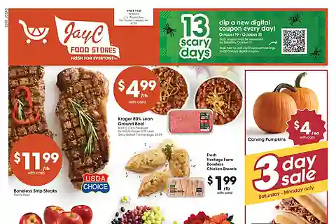 Jay C Foods Weekly Ad (Oct 28 - Nov 3, 2026) Preview