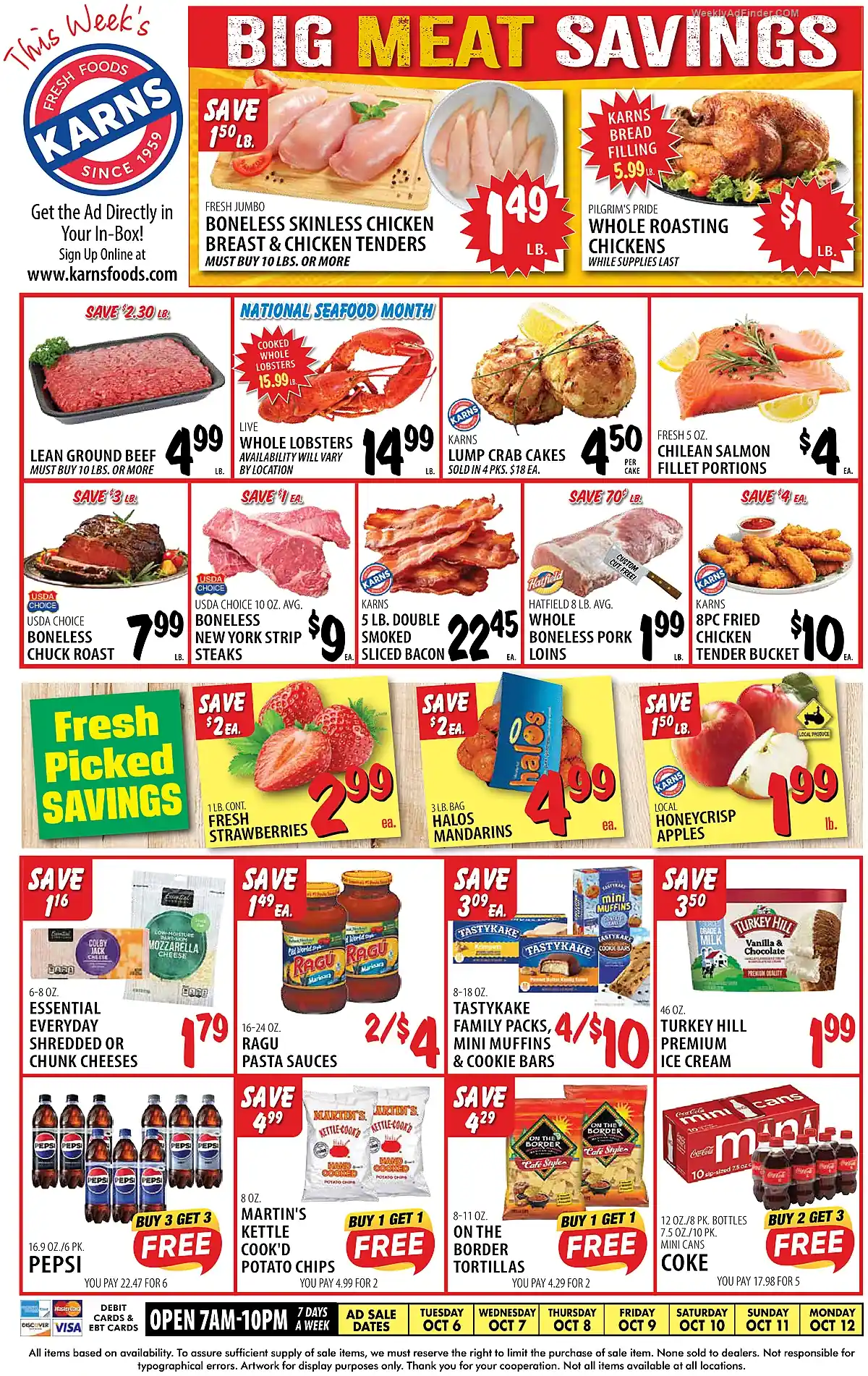 Karns Foods Ad This Week - Page 1 Karns Foods Ad This Week - Page 1