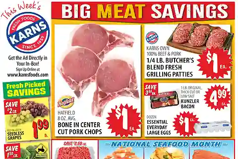Karns Foods Weekly Ad (Oct 20 - Oct 26, 2026) Preview