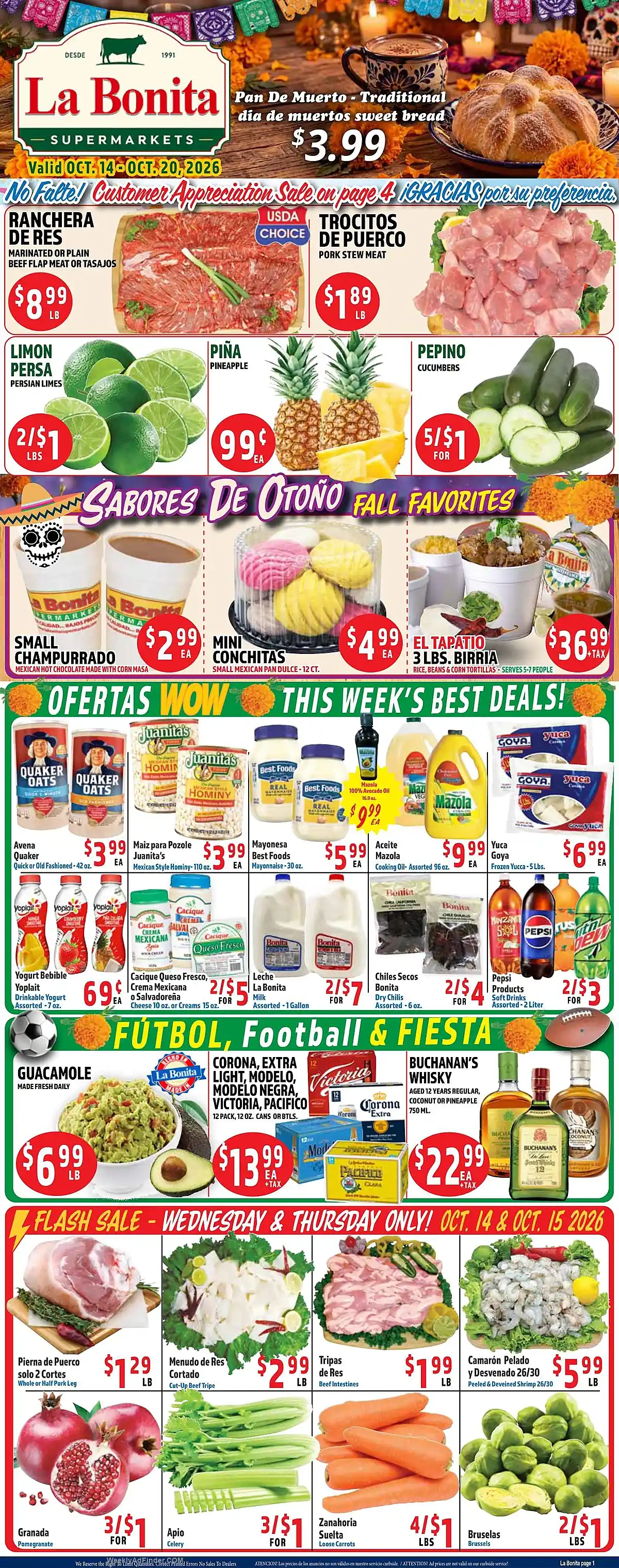La Bonita Ad This Week - Page 1 La Bonita Ad This Week - Page 1