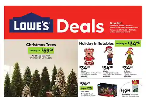 Lowes Weekly Ad (Oct 15 - Oct 28, 2026)