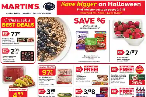 Martin's Foods Weekly Ad (Oct 16 - Oct 22, 2026)