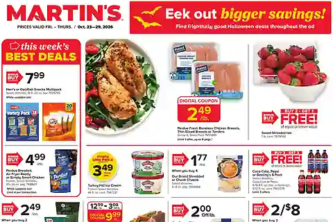 Martin's Foods Weekly Ad (Oct 30 - Nov 5, 2026) Preview