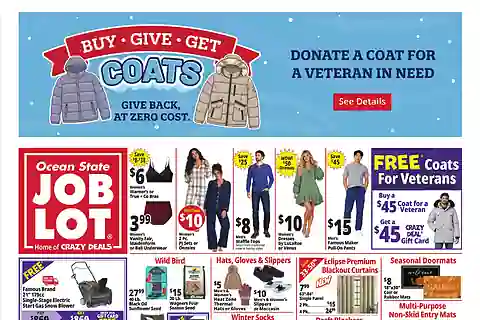 Ocean State Job Lot Weekly Ad (Oct 29 - Nov 4, 2026) Preview