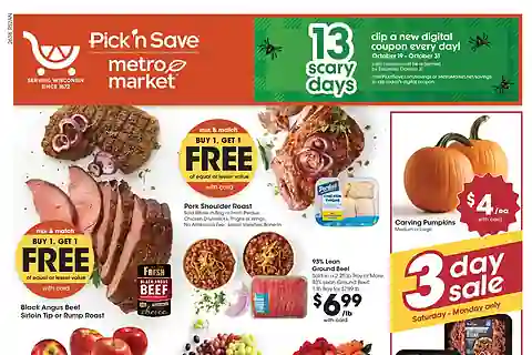 Pick 'n Save Weekly Ad (Oct 28 - Nov 3, 2026) Preview