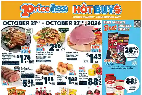 Price Less Iga Weekly Ad (Oct 28 - Nov 3, 2026) Preview