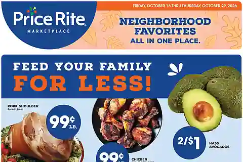 Price Rite Weekly Ad (Oct 16 - Oct 29, 2026)