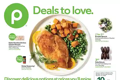 Publix Weekly Ad (Oct 21 - Oct 27, 2026) Preview