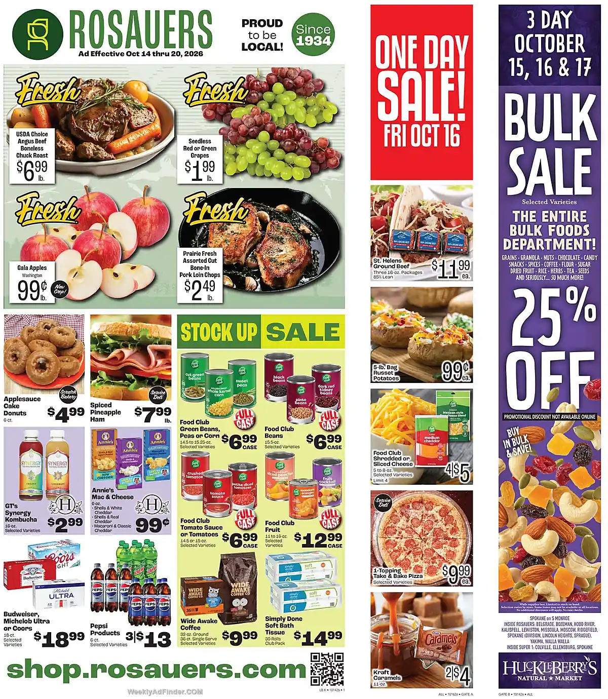 Rosauers Ad This Week - Page 1 Rosauers Ad This Week - Page 1