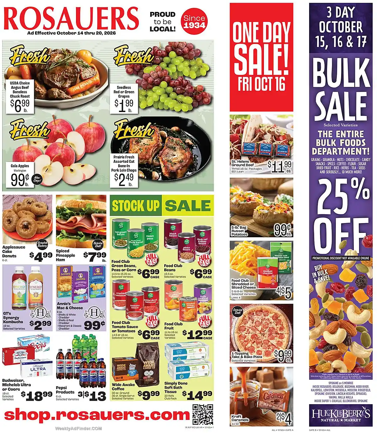 Rosauers Ad This Week - Page 1