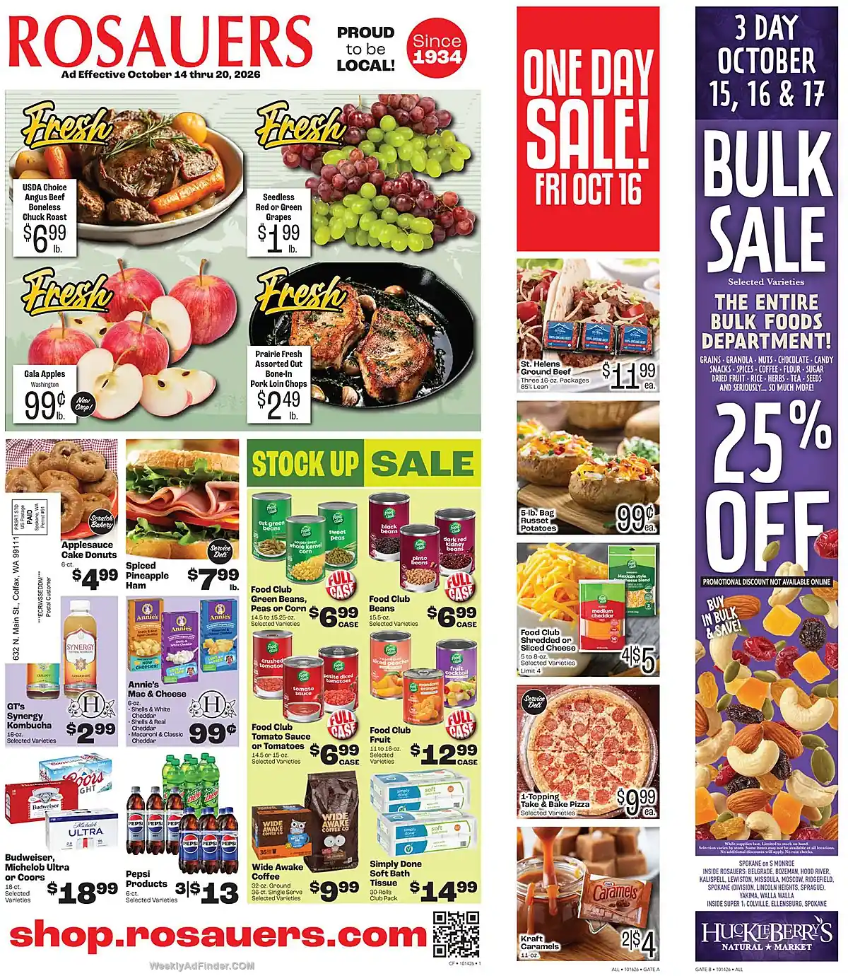 Rosauers Ad This Week - Page 1