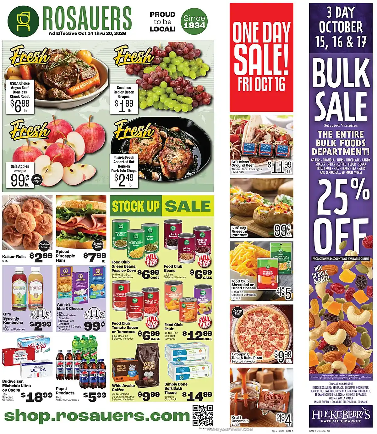 Rosauers Ad This Week - Page 1
