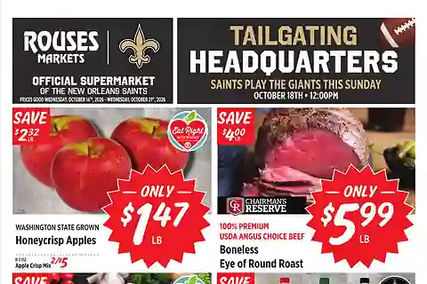 Rouses Weekly Ad (Oct 14 - Oct 21, 2026)