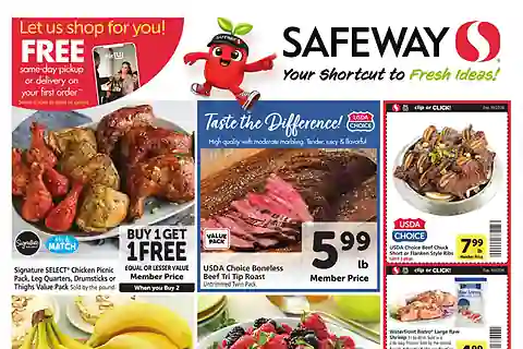 Safeway Weekly Ad (Oct 28 - Nov 3, 2026) Preview