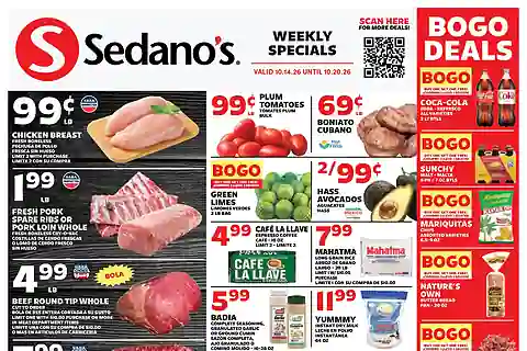 Sedano's Weekly Ad (Oct 14 - Oct 20, 2026)