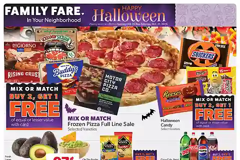 Family Fare Weekly Ad (Oct 25 - Oct 31, 2026)