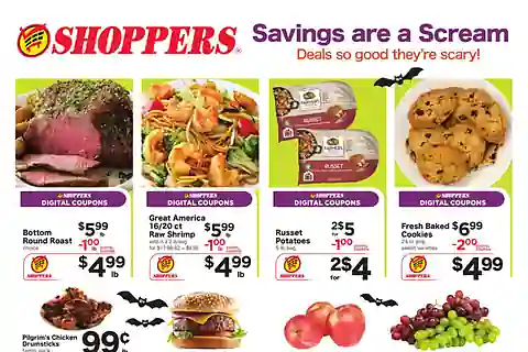 Shoppers Food Weekly Ad (Oct 29 - Nov 4, 2026) Preview