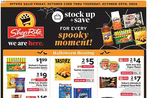 Shoprite Weekly Ad (Oct 30 - Nov 5, 2026) Preview