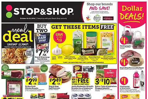 Stop And Shop Weekly Ad (Oct 16 - Oct 22, 2026)