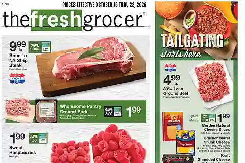 The Fresh Grocer Weekly Ad (Oct 16 - Oct 22, 2026)