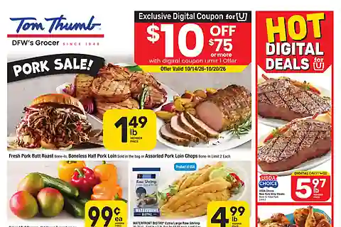 Tom Thumb Weekly Ad (Oct 21 - Oct 27, 2026) Preview