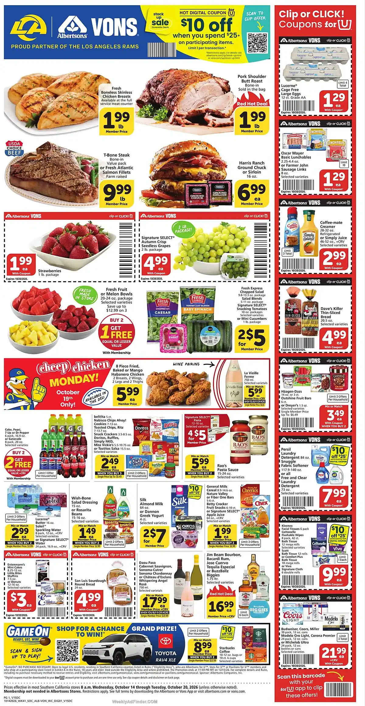 Vons Ad This Week - Page 1 Vons Ad This Week - Page 1