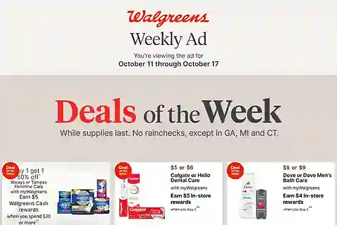Walgreens Weekly Ad (Oct 18 - Oct 24, 2026) Preview