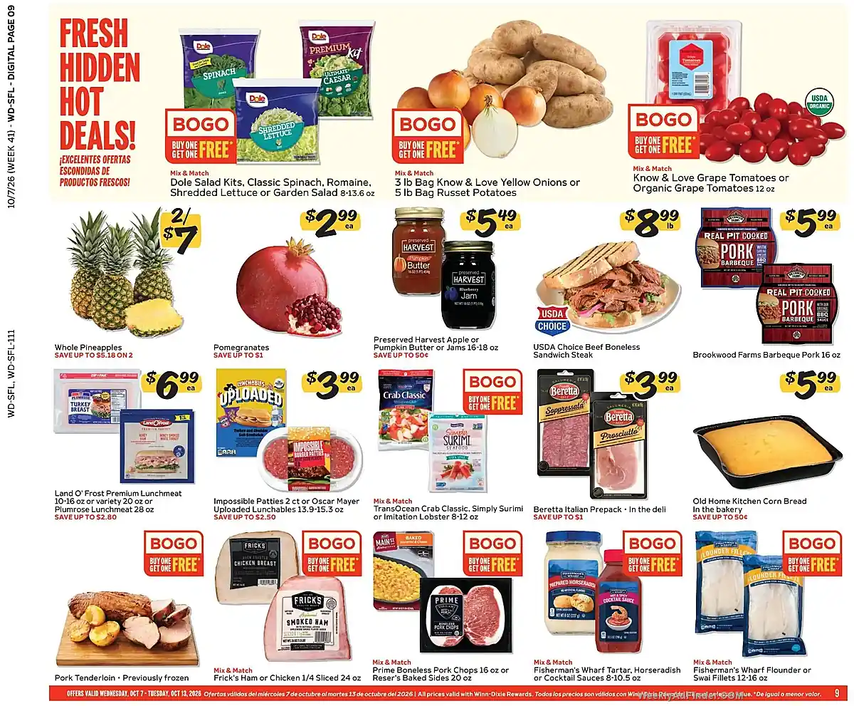Winn Dixie Ad This Week - Page 9