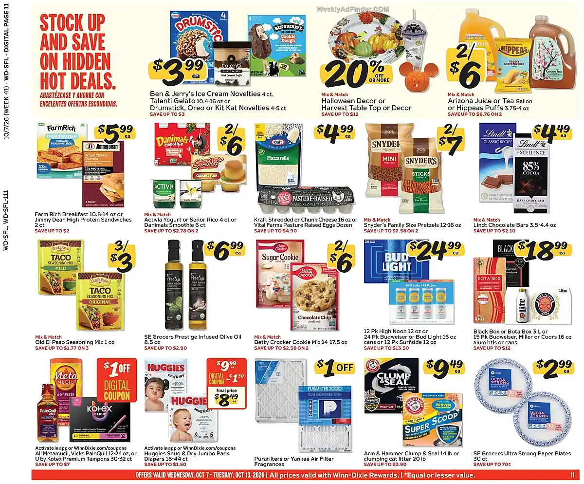 Winn Dixie Ad This Week - Page 11