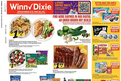 Winn Dixie Weekly Ad (Oct 28 - Nov 3, 2026) Preview